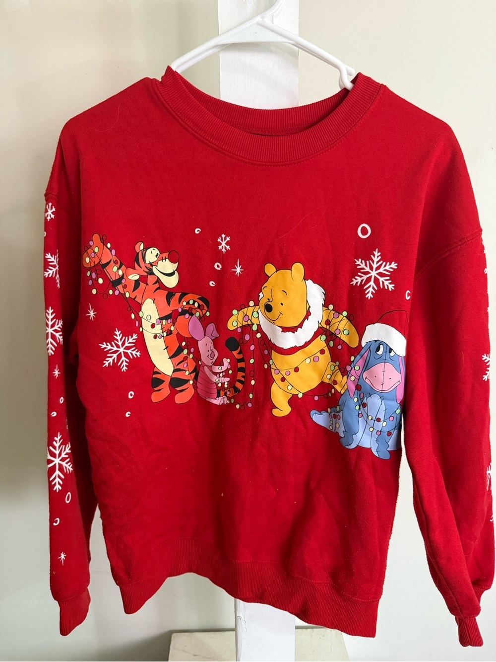 Disney Winnie the Pooh Christmas Sweatshirt